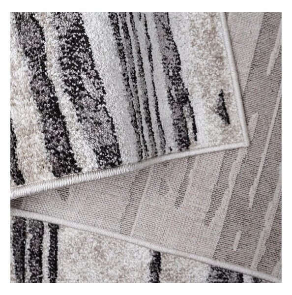 Traversa Phoenix design abstract gri-negru 3013-244 Selectează lătime: 120 X