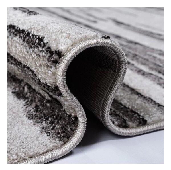 Traversa Phoenix design abstract gri-negru 3013-244 Selectează lătime: 120 X