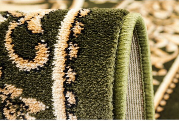Covor Vultur Bicefal Verde Oval Selectează mărime: 100 X 200