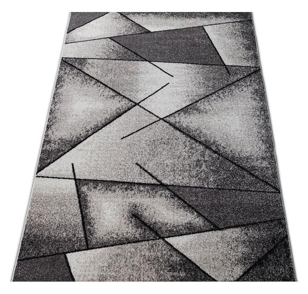 Traversa Phoenix design geometric gri-negru 3016-244 Selectează lătime: 150 X