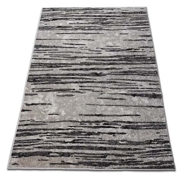 Covor Phoenix design abstract gri-negru 3013-244 Selectează mărime: 060 X 110