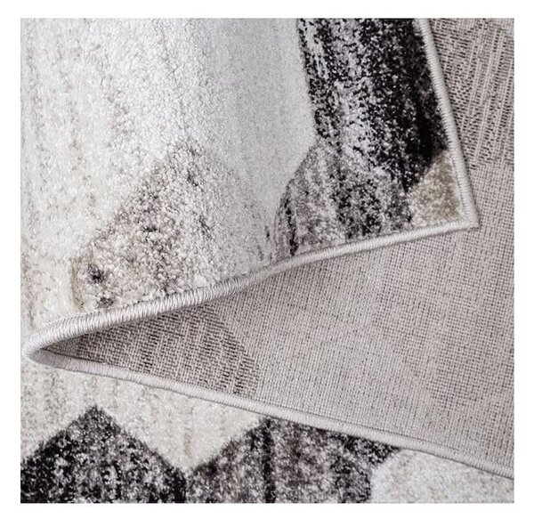 Traversa Phoenix design hexagonal gri-negru 3022-244 Selectează lătime: 100 X