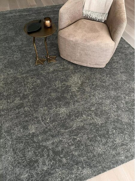 Covor lana Vintage Bell Grafit Selectează mărime: 133 X 190