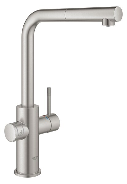 Grohe Blue baterie de bucatarie cu filtru pe picior SuperSteel 31539DC0