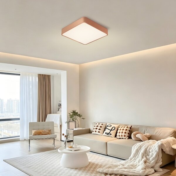Brilagi - Plafonieră LED POOL LED/48W/230V 3000/4000/6000K 50x50 cm bronzată