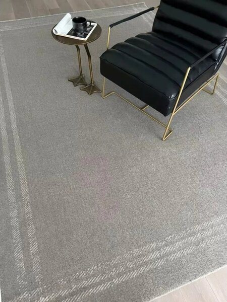 Covor Lana Grid Rim Anthracite Selectează mărime: 120 X 180