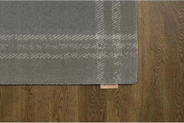 Covor Lana Grid Rim Anthracite Selectează mărime: 120 X 180