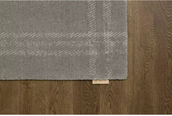 Covor Lana Grid Rim Taupe Selectează mărime: 120 X 180