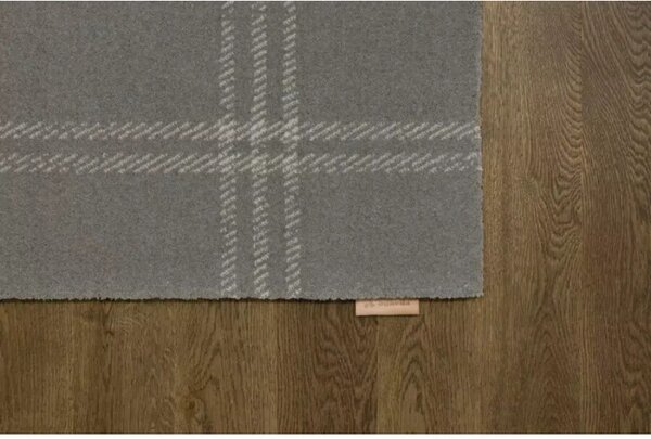 Covor Lana Grid Prime Anthracite Patrat Selectează mărime: 160 X 160