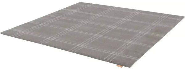 Covor Lana Grid Prime Anthracite Patrat Selectează mărime: 160 X 160