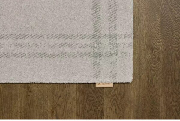 Covor Lana Grid Rim Sand Selectează mărime: 120 X 180