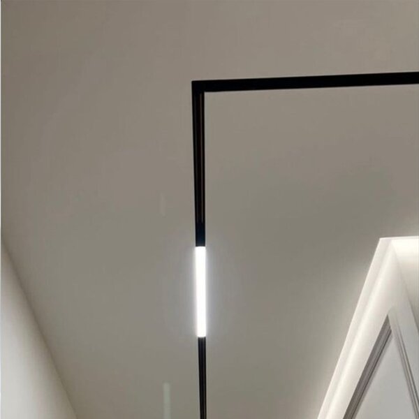 Sina magnetica ALBA cu MONTAJ INCORPORAT pentru placari LUXON