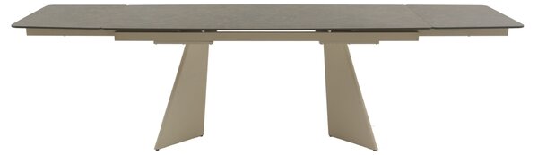 Masă ceramică Colle Beige, extensibilă 280 cm/90 cm