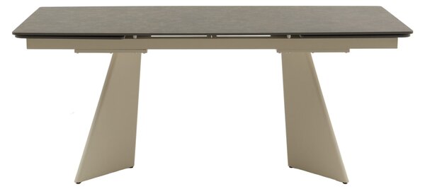 Masă ceramică Colle Beige, extensibilă 280 cm/90 cm
