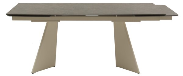 Masă ceramică Colle Beige, extensibilă 280 cm/90 cm