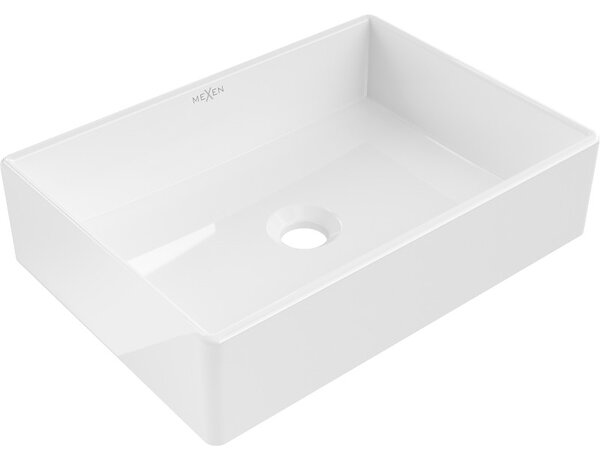 Mexen Goya lavoar pe blat 45 x 32 cm, alb - 22184500