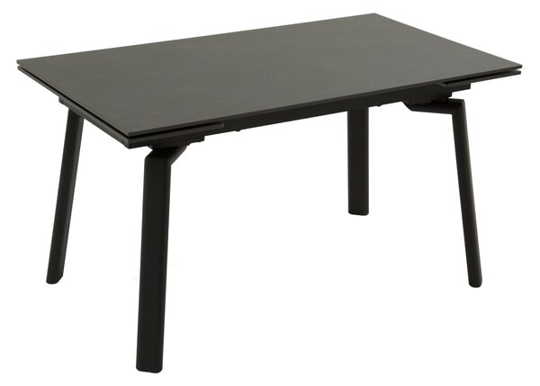 Masă ceramică Sonic Brown, 140 cm/80 cm și 2 extensii 30 cm