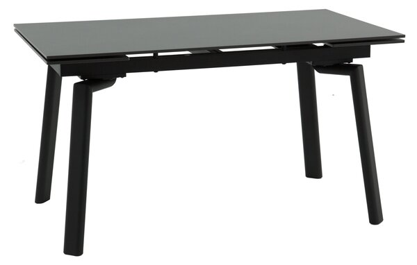Masă ceramică Sonic Brown, 140 cm/80 cm și 2 extensii 30 cm