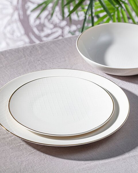 Farfurii Alice Gold 21cm