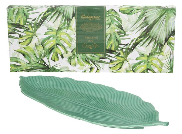 Platou Jungle Leaves 47cm light green
