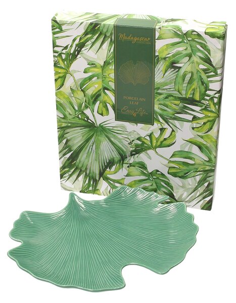 Platou Jungle Leaves 35cm light green