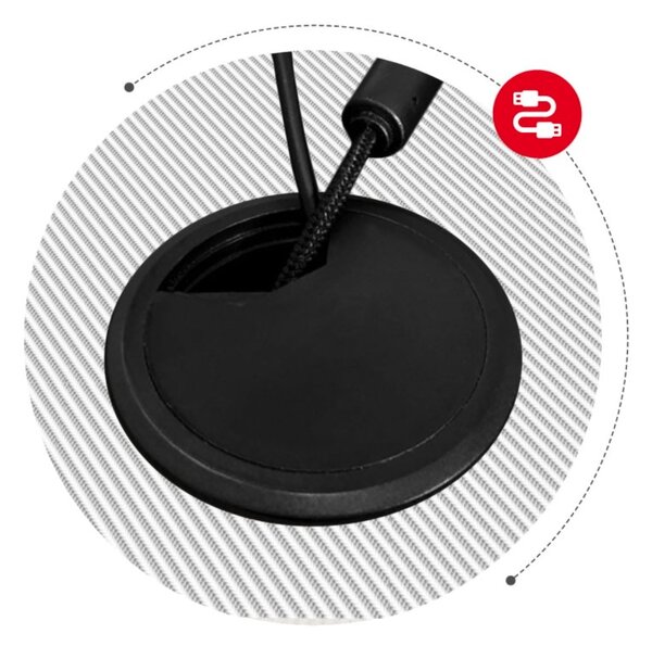 Birou de gaming HERO 6.3 în alb