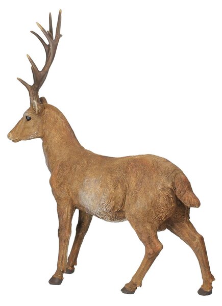 Figurină Deer 56x20x69 cm brown