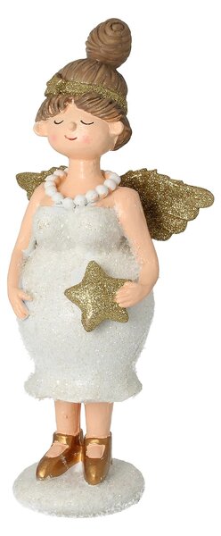 Figurină Angel Star 30 cm gold
