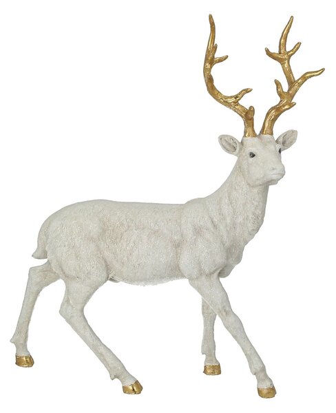 Figurină Deer White 40x12x45 cm