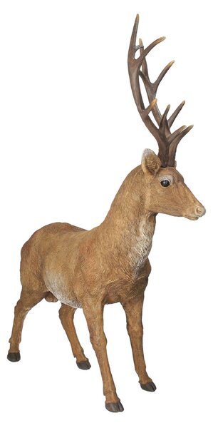 Figurină Deer 56x20x69 cm brown