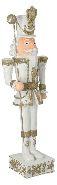Figurină spărgător de nuci 55 cm white