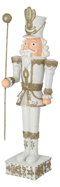 Figurină spărgător de nuci 55 cm white