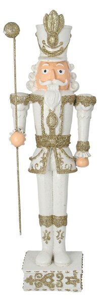 Figurină spărgător de nuci 55 cm white