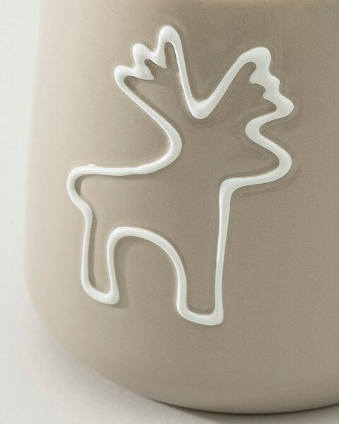 Cana de Crăciun Reindeer 10x13x9 cm