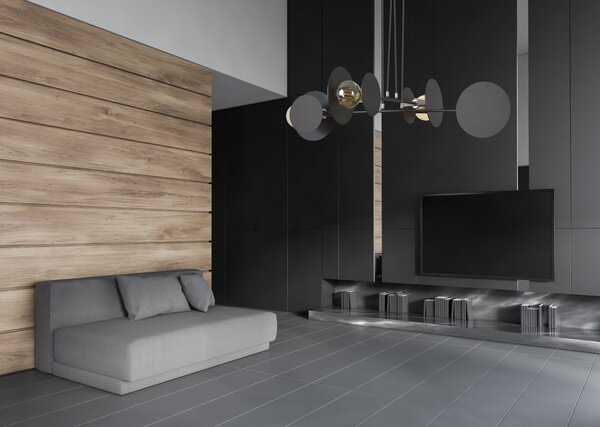 Emibig Idea lampă suspendată 4x15 W negru 792/4