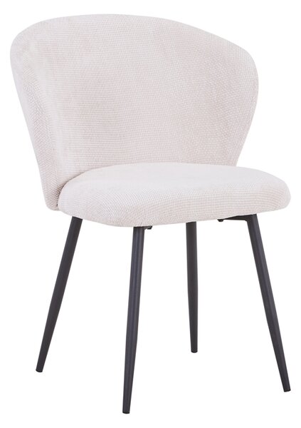 Scaun Bucatarie/Dining Kenro Textil Alb