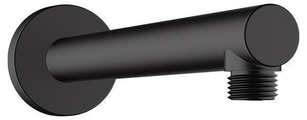 Brat de dus Hansgrohe, Vernis Blend, cu montaj pe perete, 24 cm, negru mat