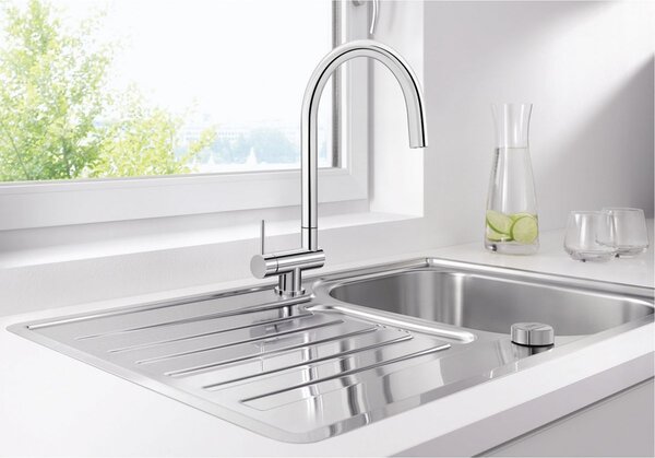 Blanco Coressa-F baterie bucătărie pe picior crom 521544