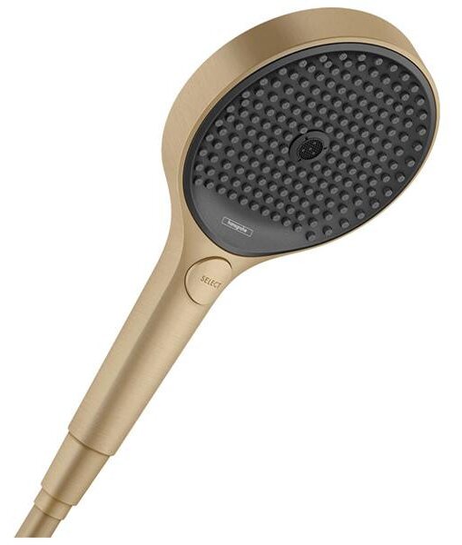 Para de dus, Hansgrohe, Rainfinity 130, 3 jeturi, bronz periat