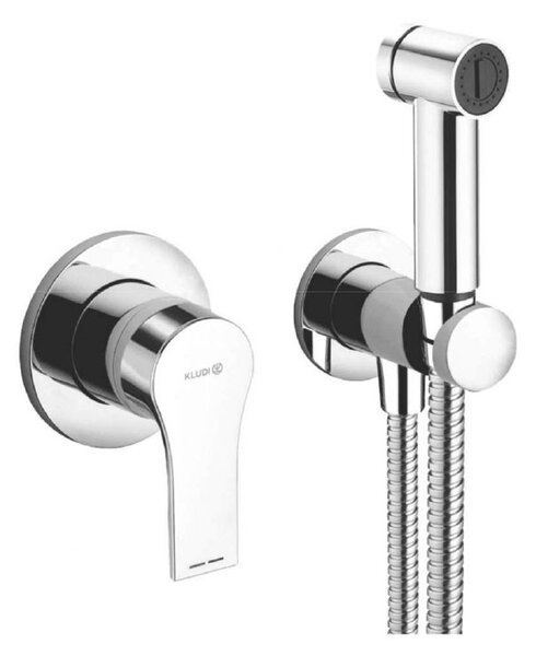 Set dus igienic, Kludi, Zenta SL, crom