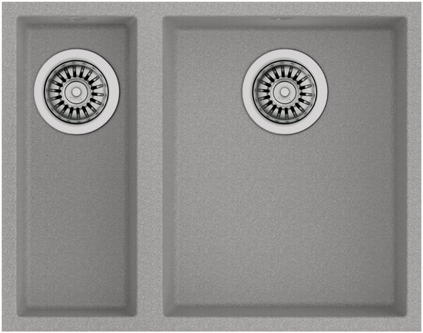 Teka Square chiuveta tegranit 56x44 cm gri/grafit/onix 115260030