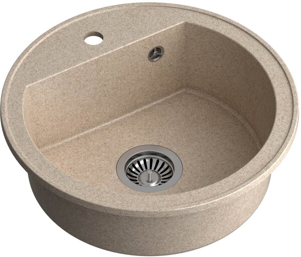 Quadron Johnny chiuveta graniteq 51x51 cm bej HCQC5151BEZK