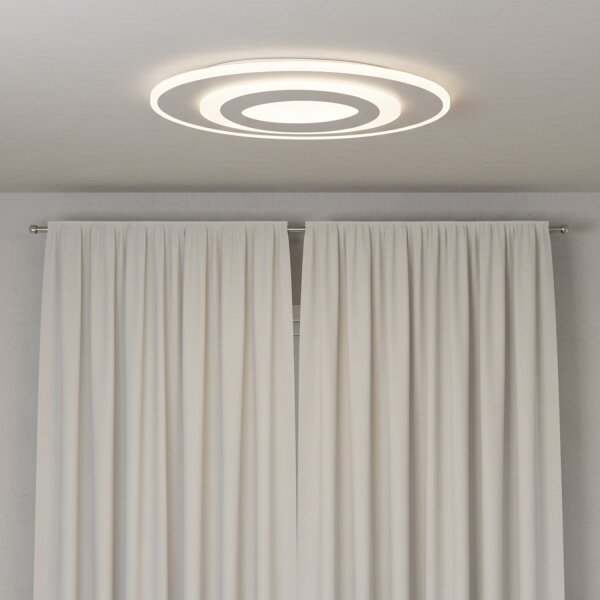 Brilagi - Plafonieră LED dimabilă MODERN, 45W, 230V, 3000-6000K, cu telecomandă