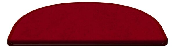 Covorașe pentru scări roșii în set de 16 bucăți 65x20 cm Dots - Vitaus