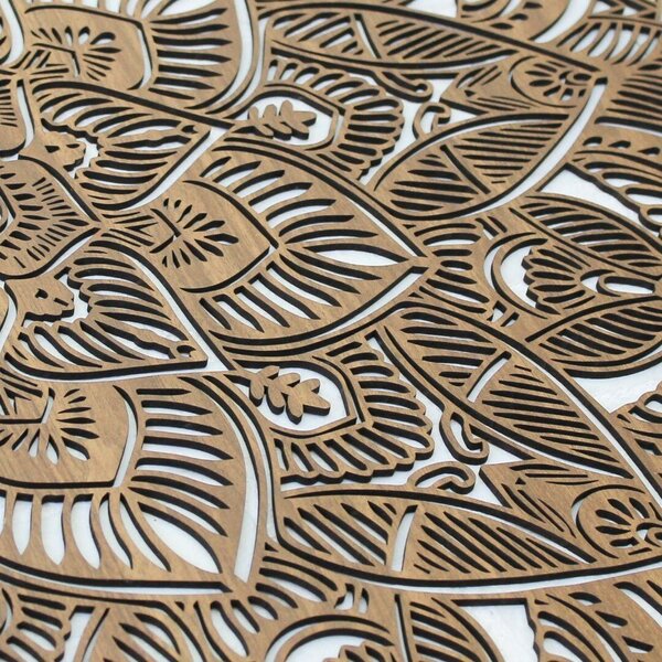 DUBLEZ | Mandala perete - Ornament modern luxos | Tablou de perete