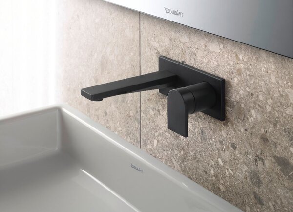 Duravit Tulum baterie lavoar ascuns negru TU1070004046
