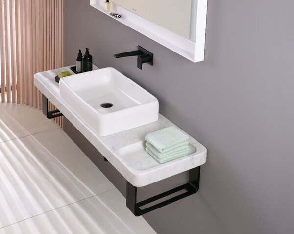 Duravit Tulum baterie lavoar ascuns negru TU1070004046