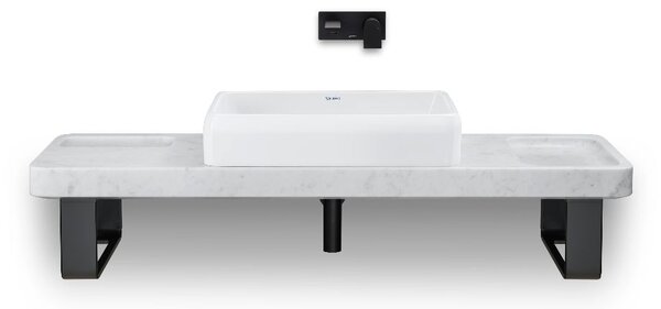 Duravit Tulum baterie lavoar ascuns negru TU1070004046