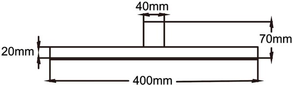 Light Prestige Nevada lampă de perete 1x12 W negru LP-778/1WMBK