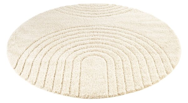 Covor Mint Rugs Norwalk Fergus, ø 160 cm, alb-crem
